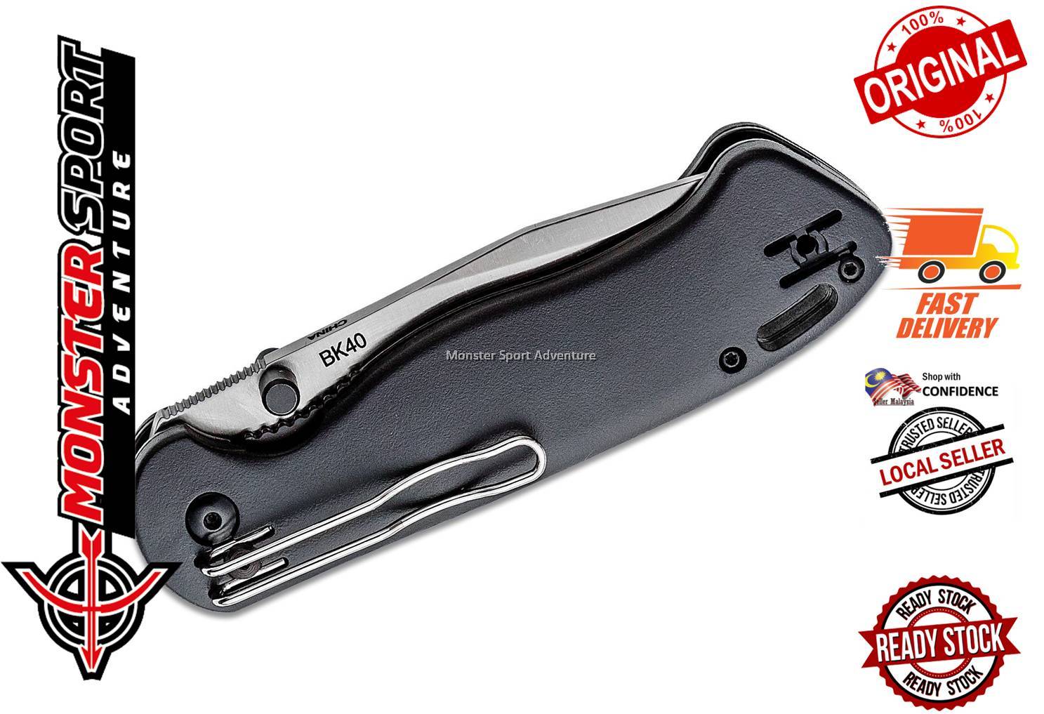 KABAR Becker Folding Knife BK40