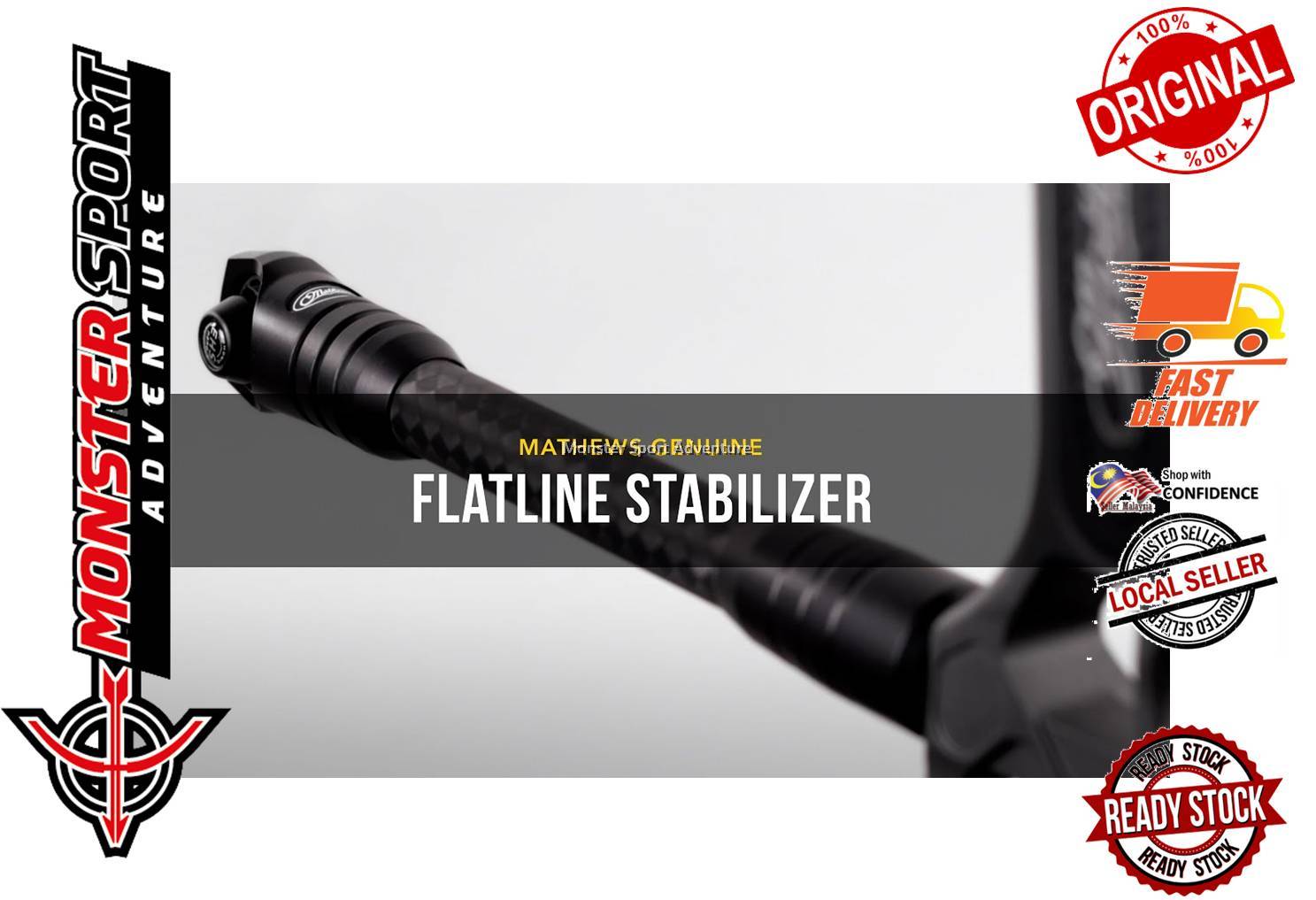 Mathews Archery Flatline Hunting Stabilizer