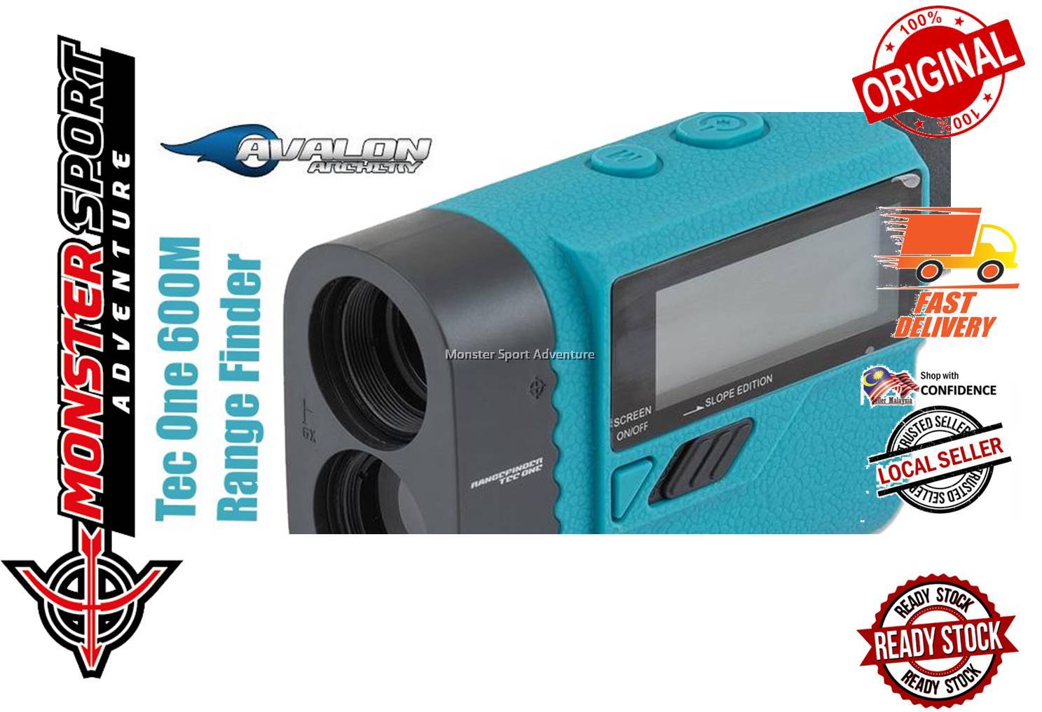 Avalon Archery Tec One 600M Distance Laser Range Finder