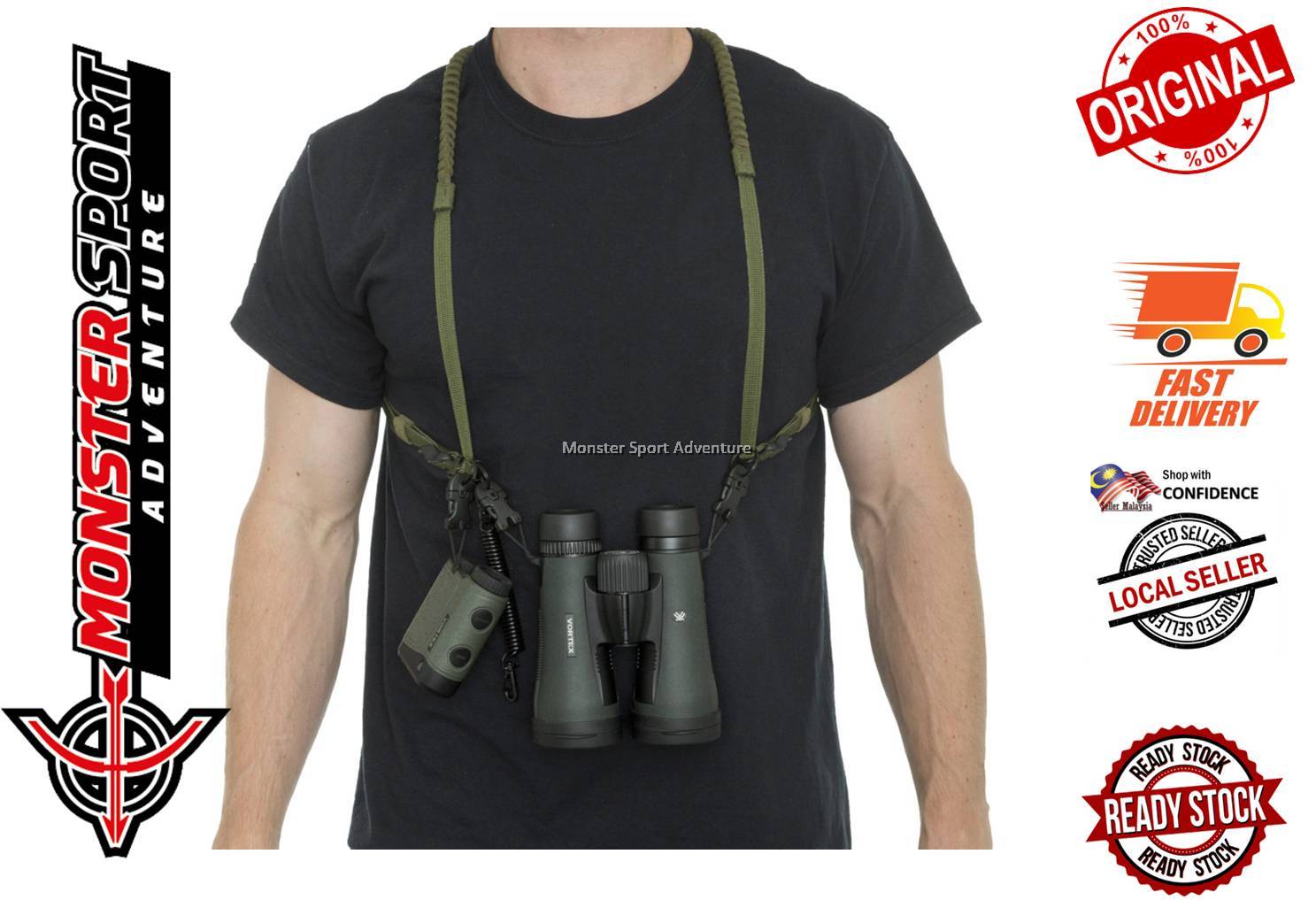 Elevation Archery Dual Bino/Rangefinder Harness