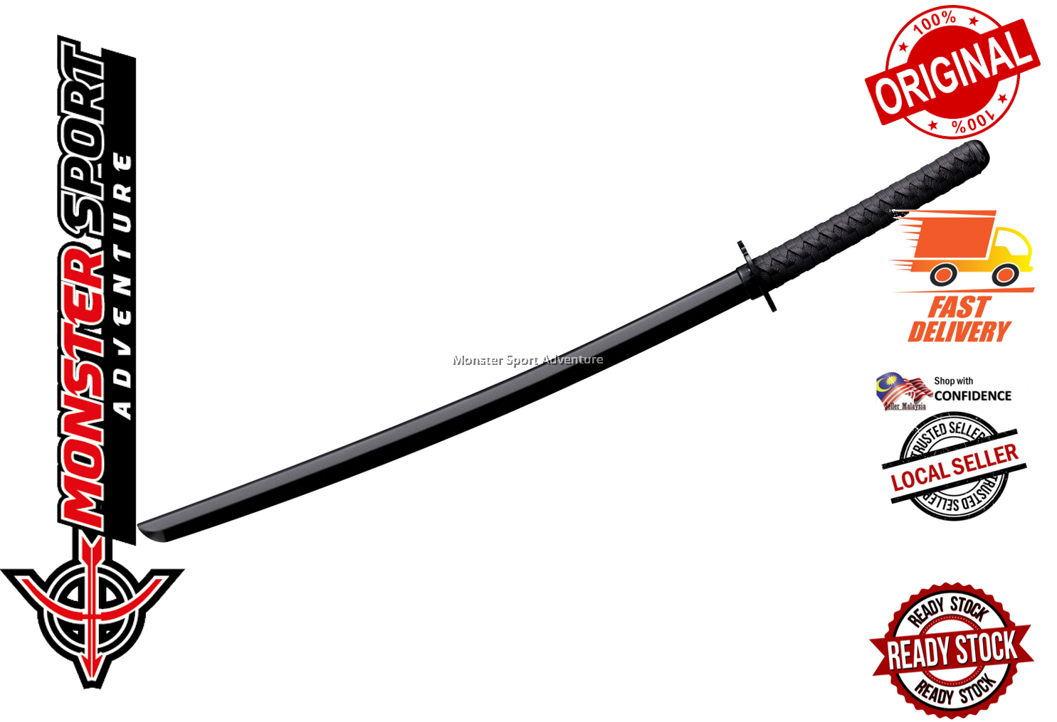 Cold Steel 92BKKC Bokken Polypropylene Trainer 30" Blade
