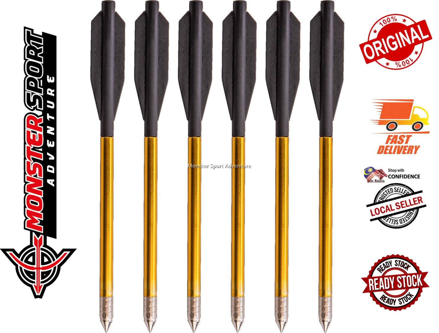 Bear Archery BearX Crossbow Desire Arrow Bolt Pack of 12pcs