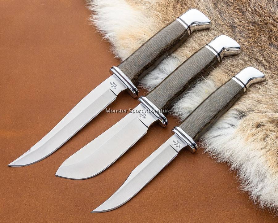 Buck 105 Pathfinder Pro Fixed Blade Knife 5" S35VN Plain Blade, Green