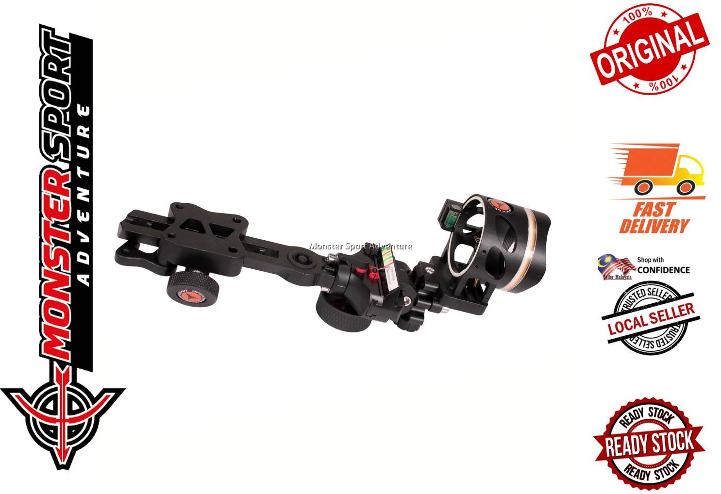 Apex Gear Archery Covert Micro W/ Extension / Rh / 4pin / Light Incl