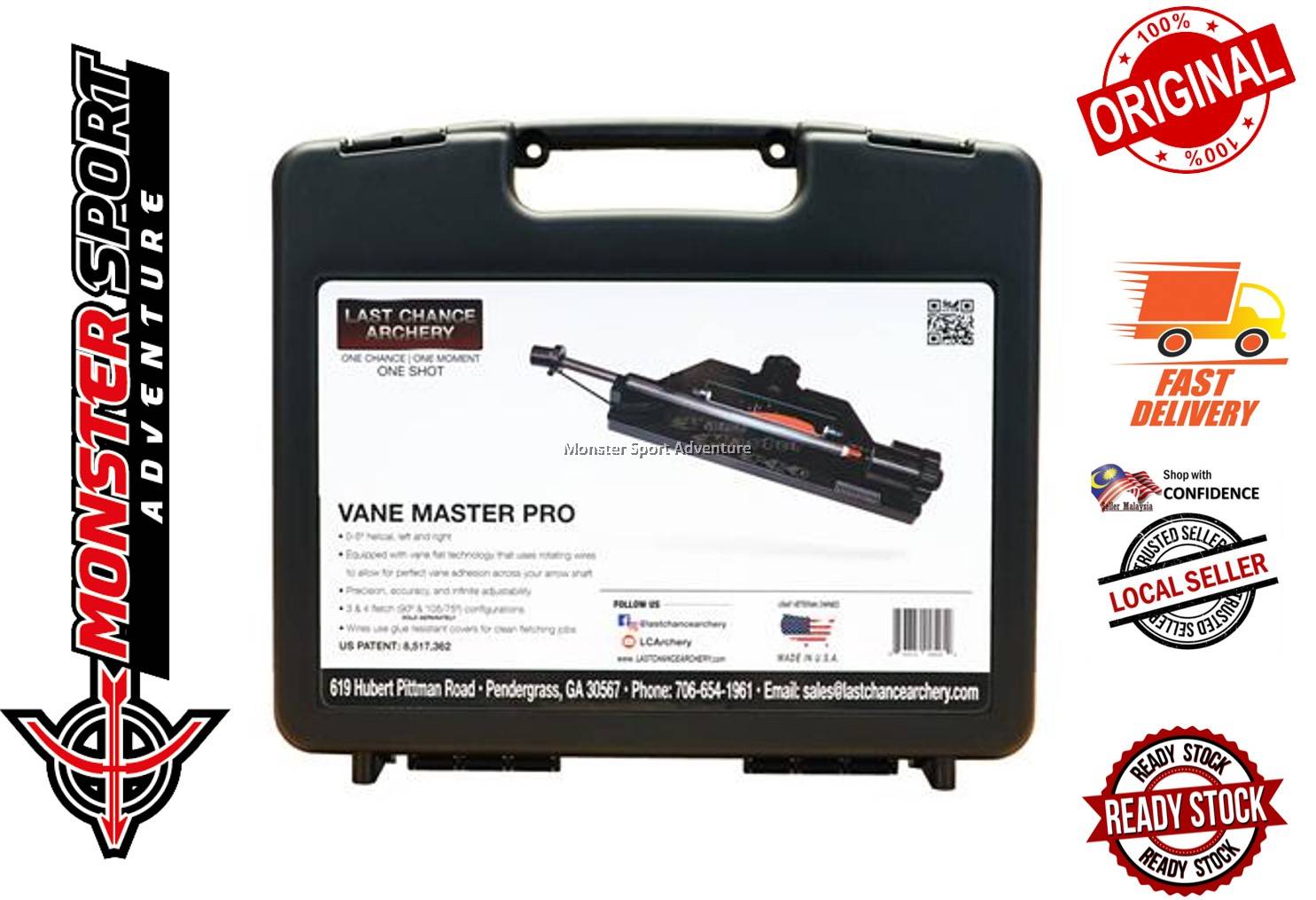 Last Chance Archery Arrow Building Fletching Jig Vane Master Pro