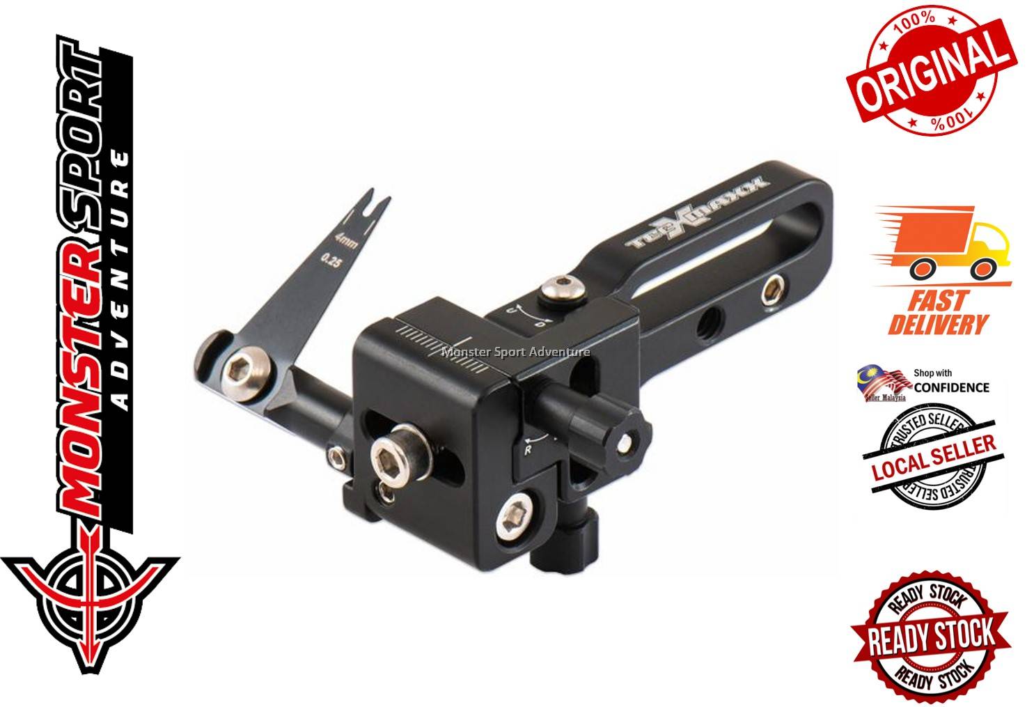 Avalon Archery Tec X Maxx Compound Blade Micro Rest with Adjustable