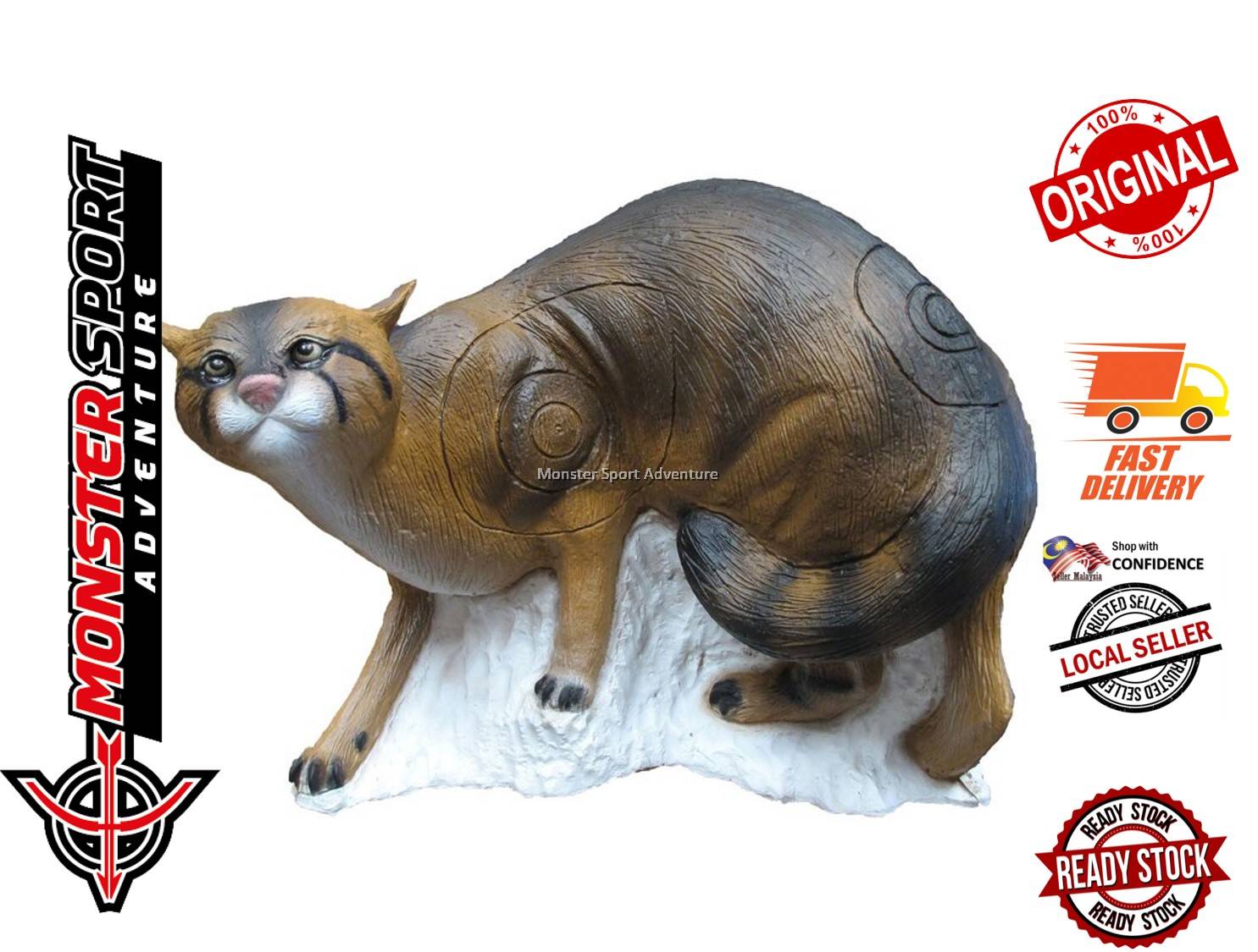 SRT Archery 3D Target Wildcat Walking Group 3