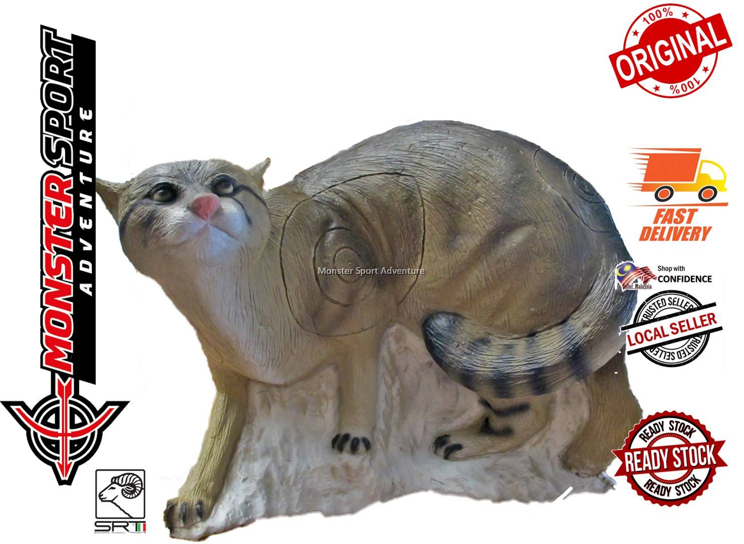 SRT Archery 3D Target Wildcat Walking Group 3