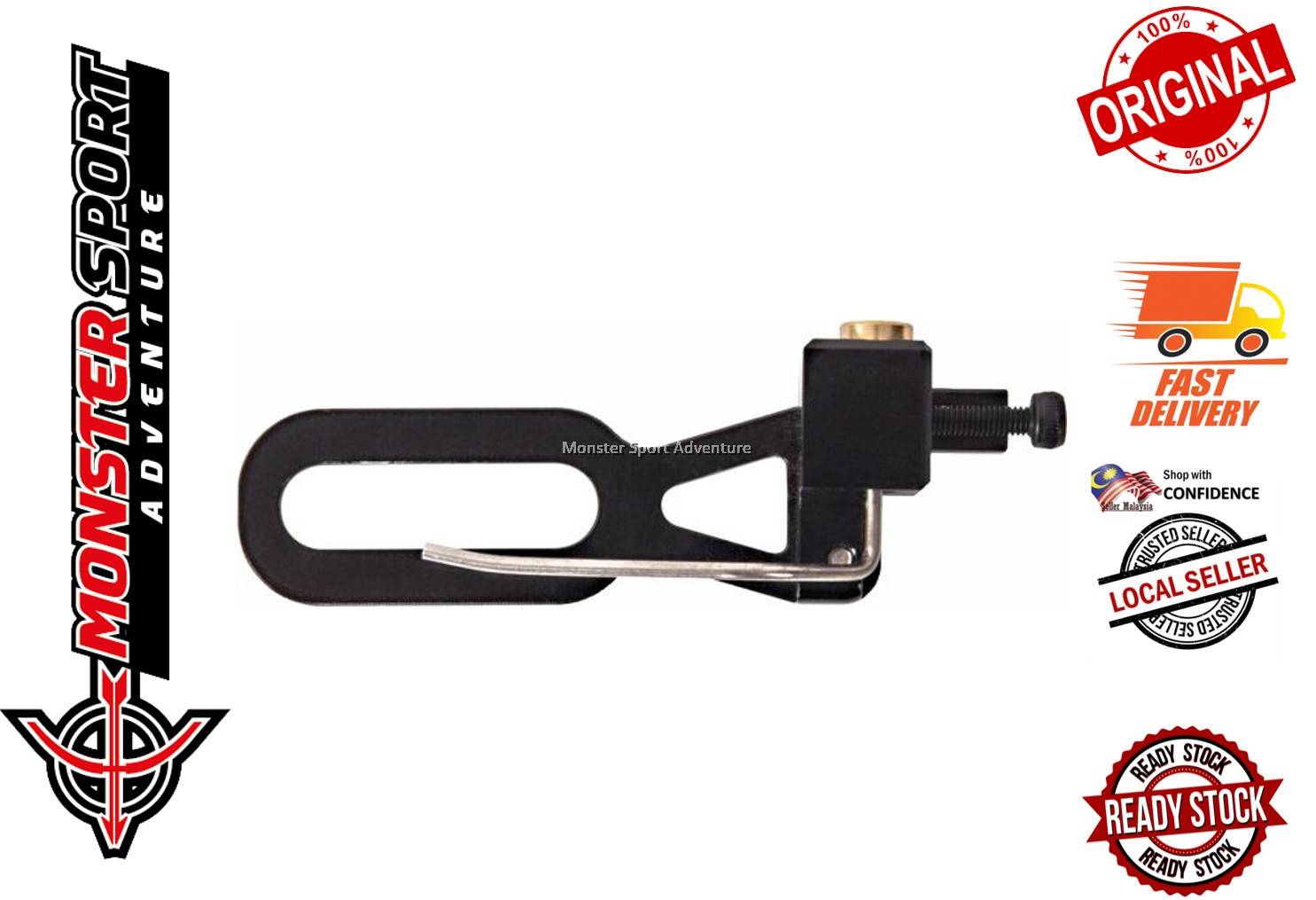 WNS Archery Recurve Bow SRV Wrap Arrow Rest with Screw