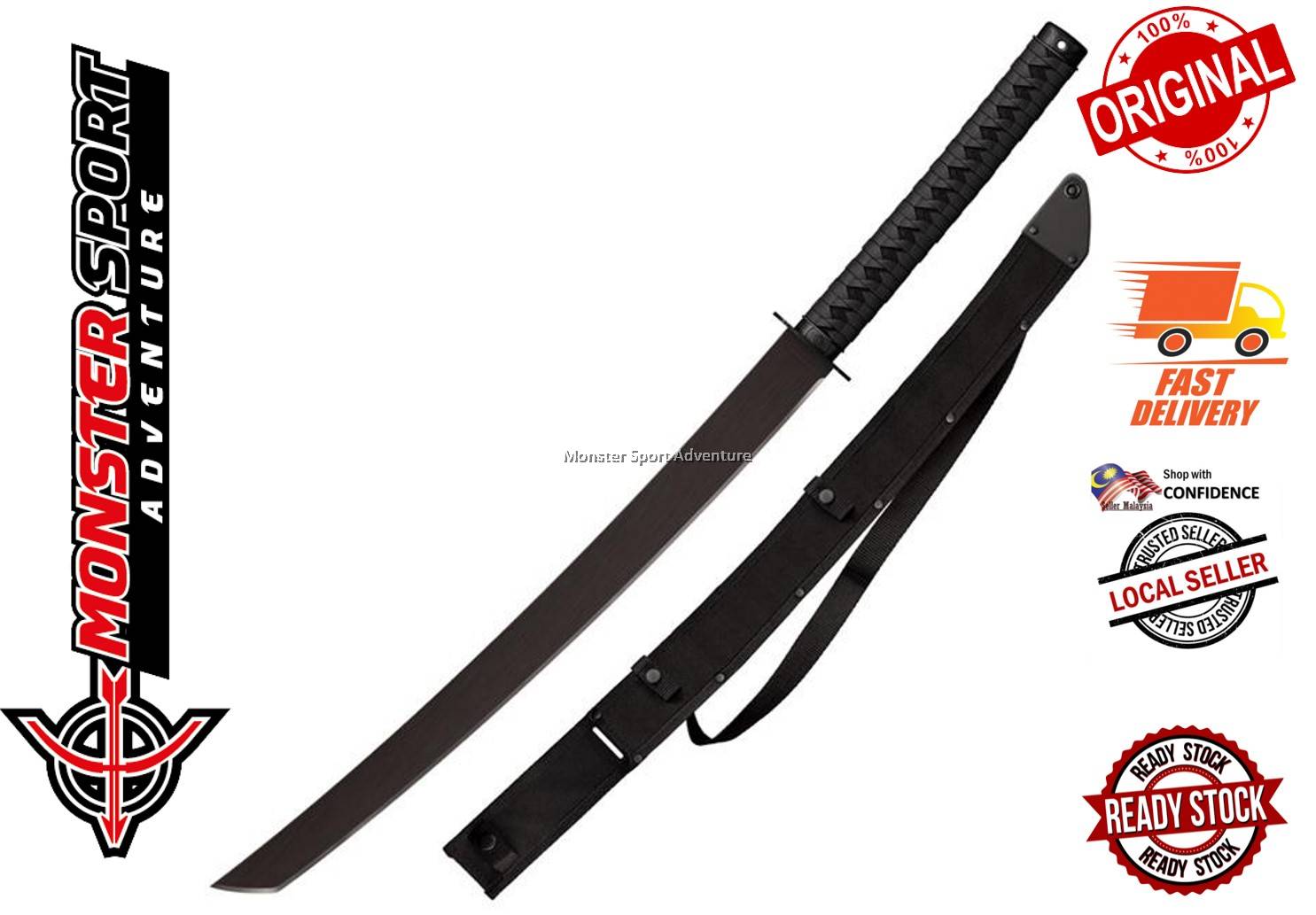 Cold Steel 97TKMS Tactical Katana Machete 24