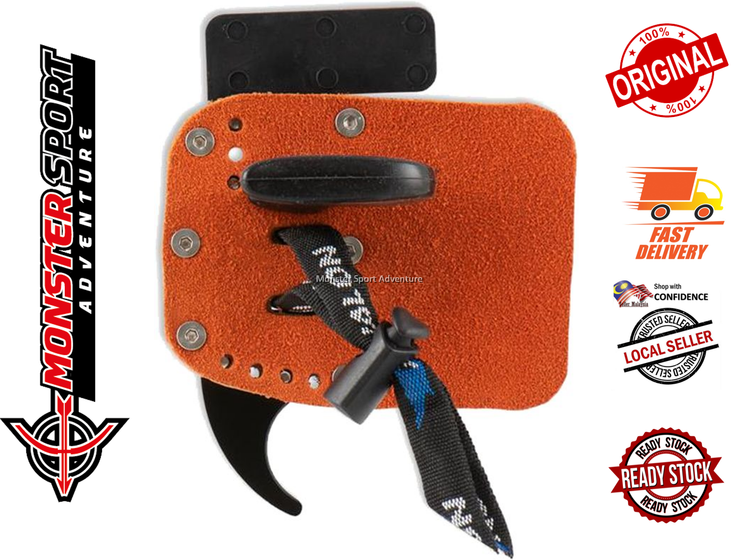 Avalon Archery Tec One Barebow Finger Tab with Prime Leather