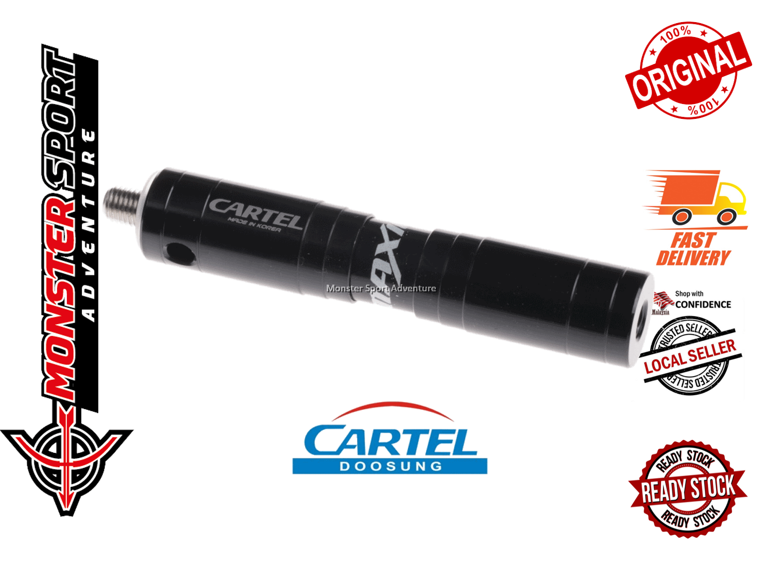 Cartel Archery Recurve Bow Maxion Extender Stabilizer