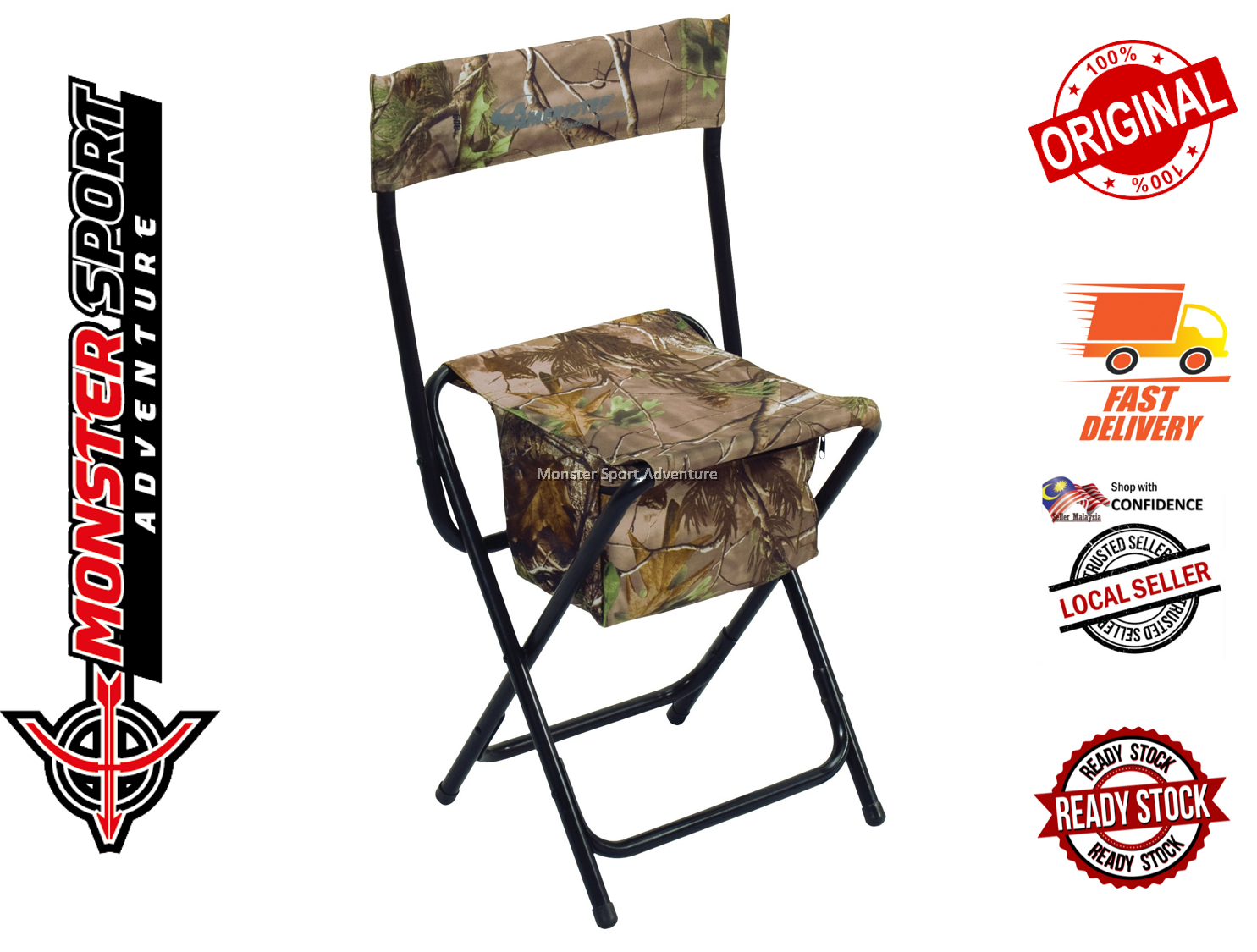 Ameristep Archery HighBack Chair Mobuc