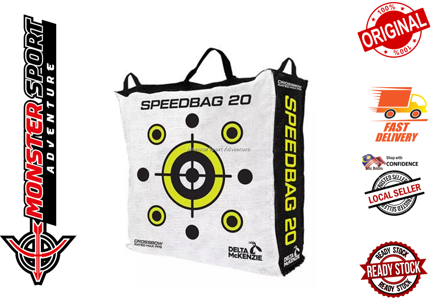 Delta Mckenzie Archery Portable Target Speed Bag Crossbow 20Inch