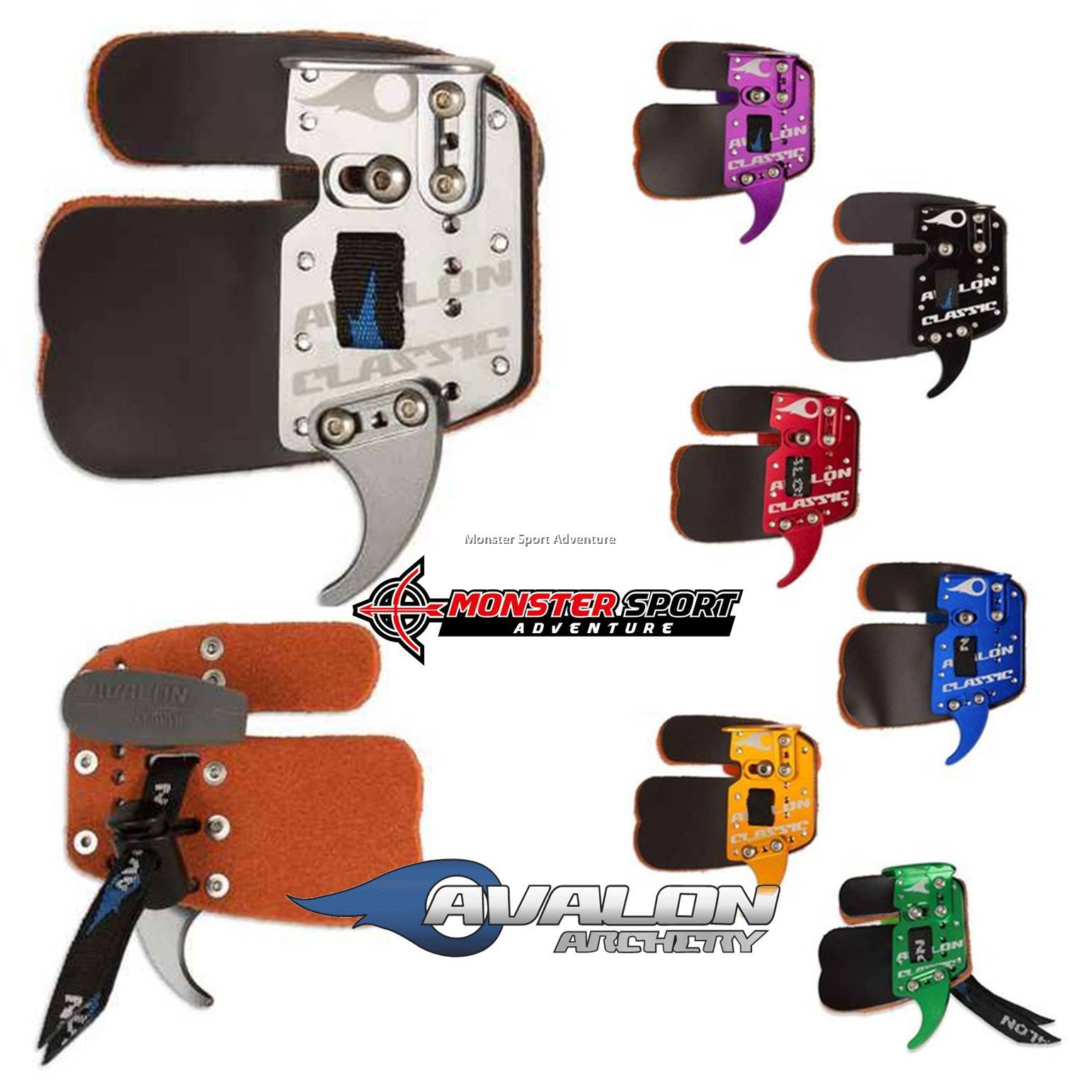 Avalon Archery Leather Classic Olympic Recurve Finger Tab Protection