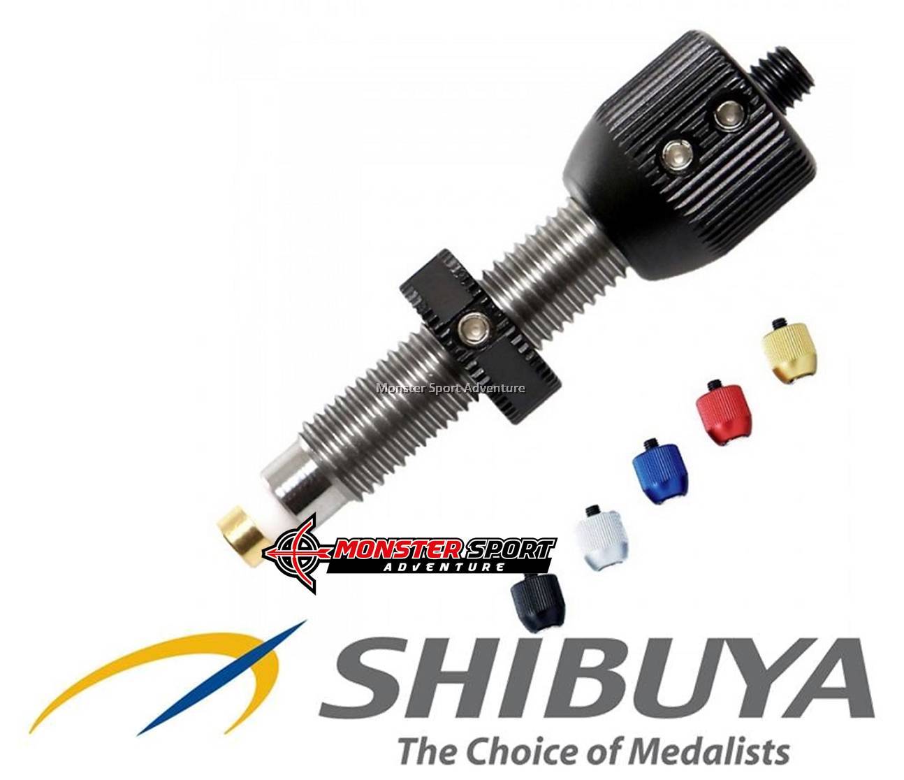 Shibuya Archery Plunger Button DX Gold TIP Pressure Button 5/16