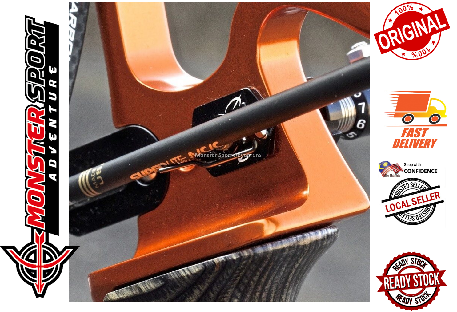 Shibuya Archery Ultima Recurve Arrow Rest LHRH Convertible