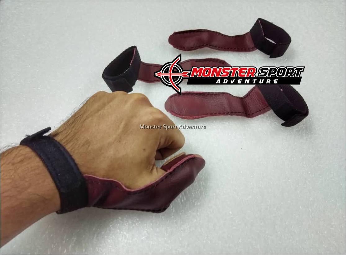 Archery Thumb Guard Traditional Leather