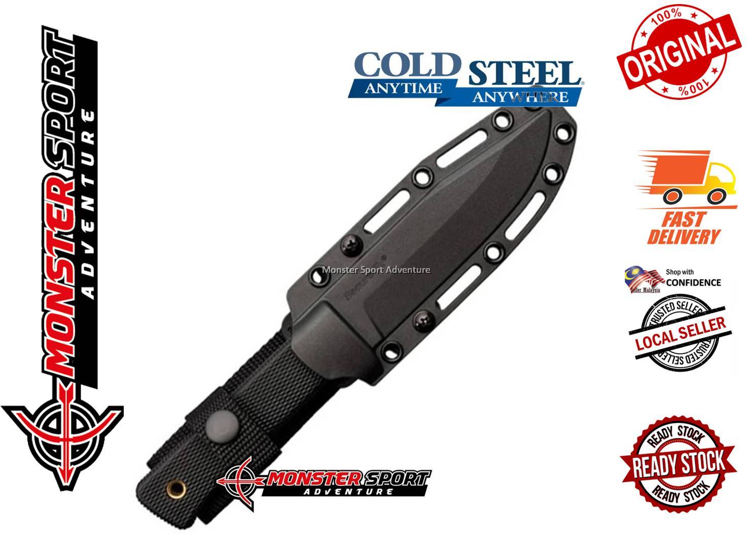 Cold Steel SRK SK5 Fixed Blade Tactical Knife CS49LCKZ