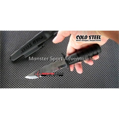 Cold Steel Survival Edge Black Fixed Blade Knife 80PHBZ