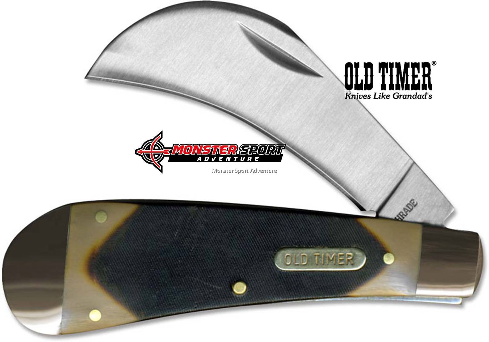 Schrade 16OT Old Timer Hawkbill Pruner Knife