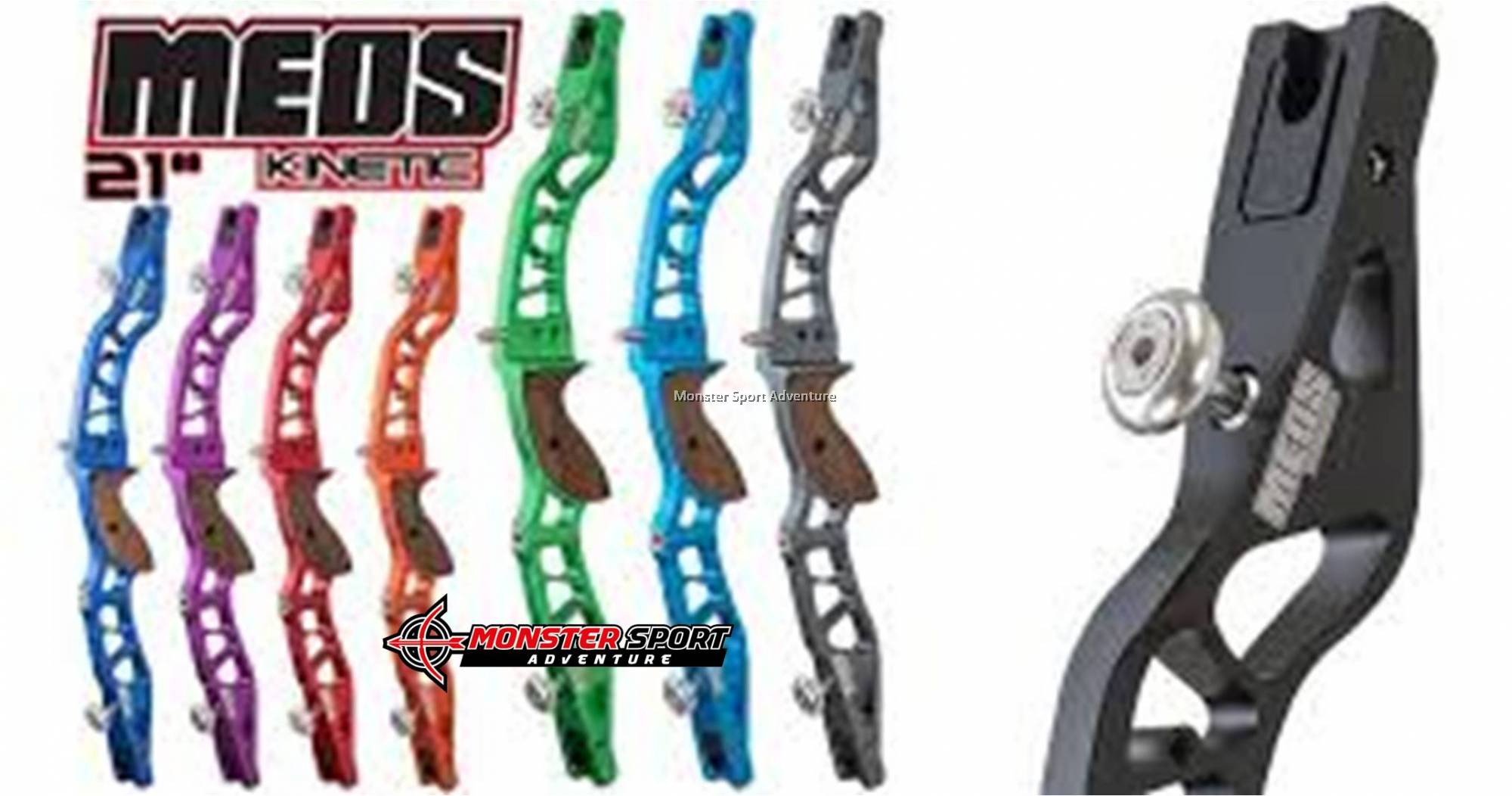 Archery Recurve Bow Meos ILF Handle Riser 21"