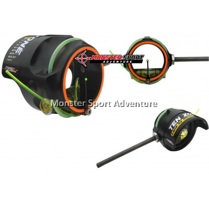 MYBO Archery Tenzone Scope with Green Fiber Kit Nikon Lens