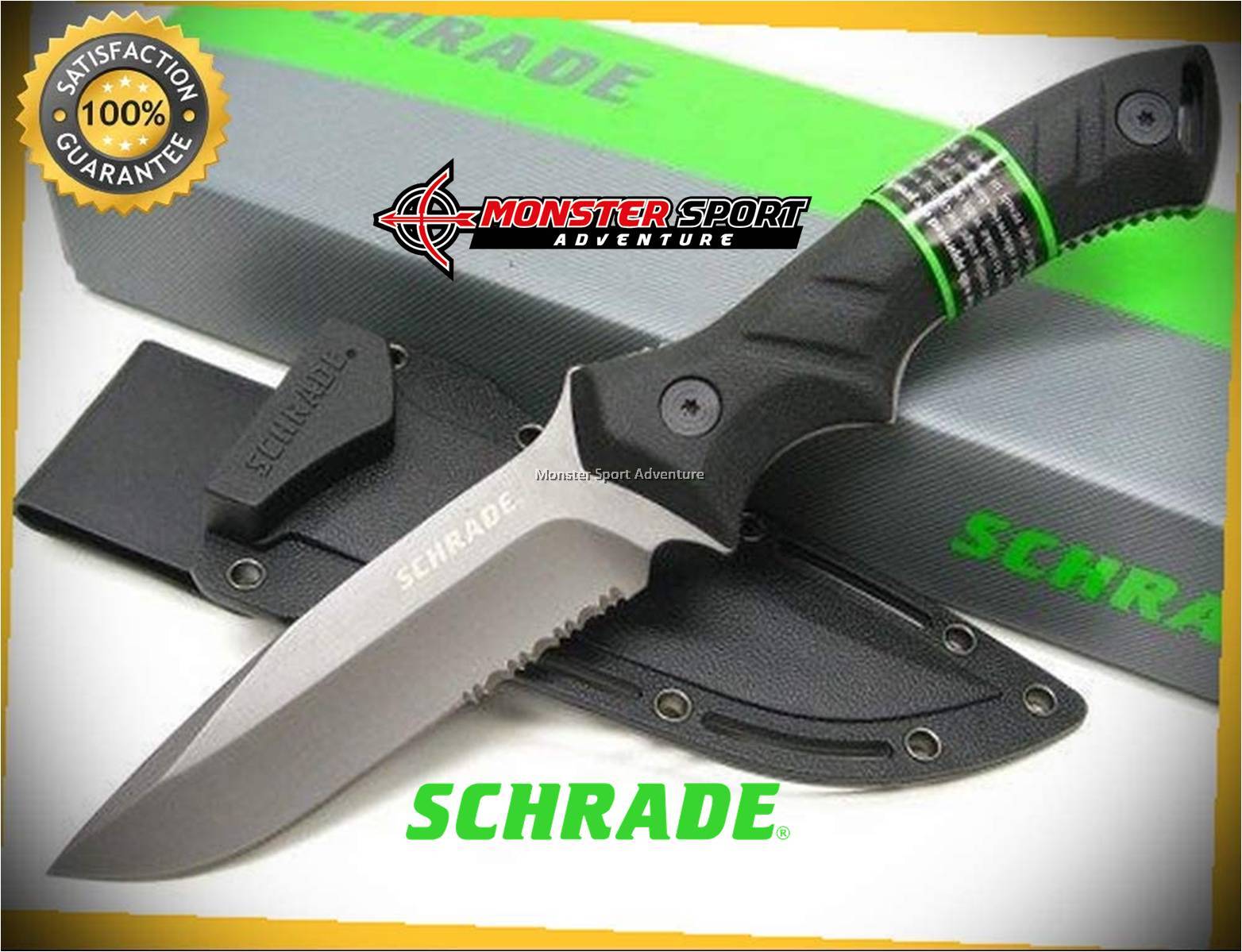 Schrade Fixed Blade Full Tang Knife SCHF31