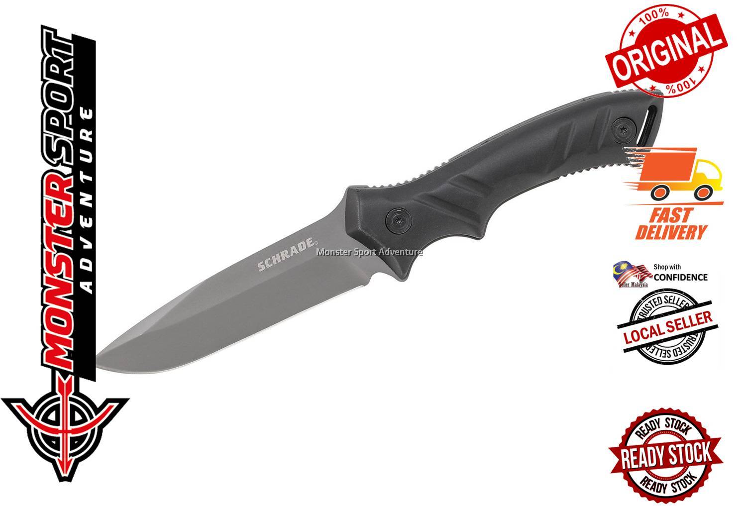 Schrade Fixed Blade Full Tang Knife SCHF31