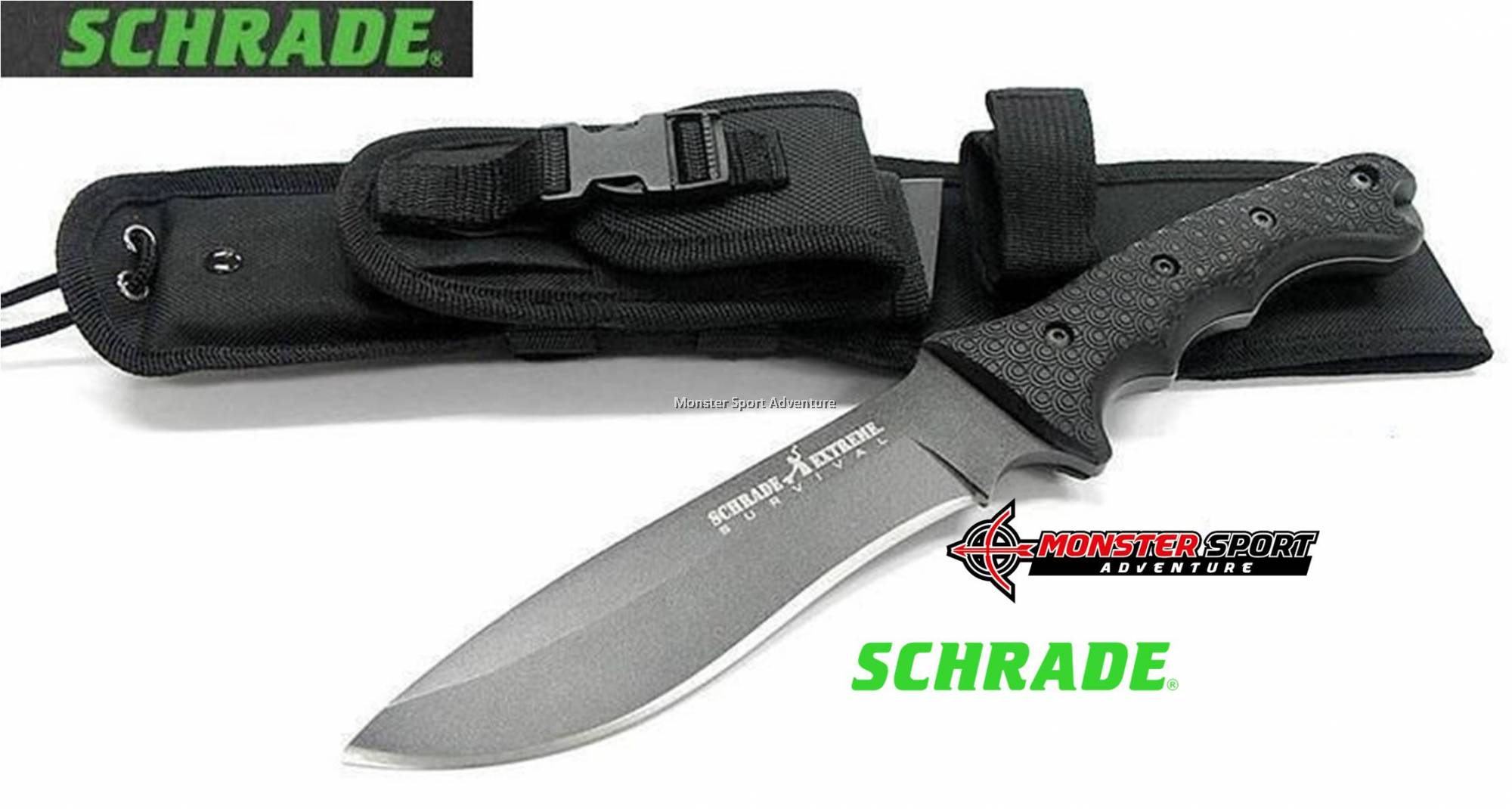 Schrade Extreme Survival Fixed Blade Knife SCHF9