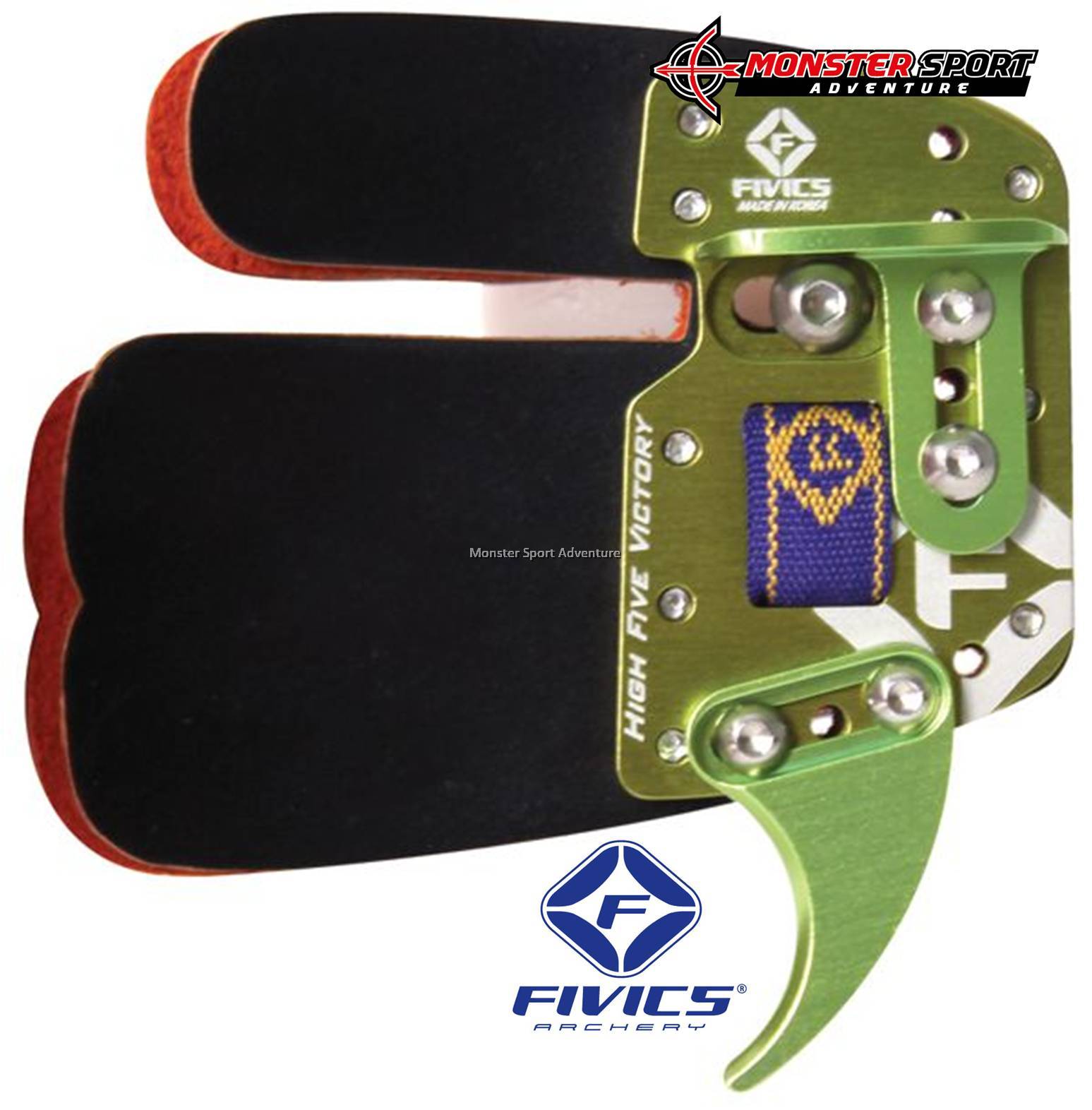 Fivics Archery Finger Tab Saker 2 Cordovan Finger Protection