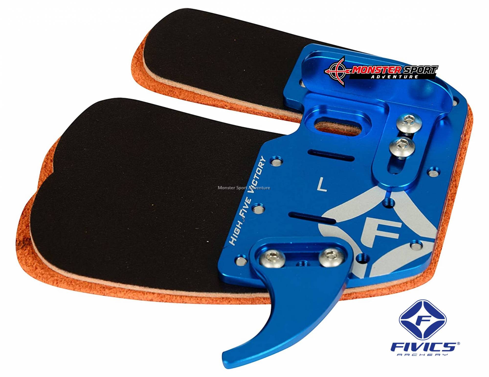 Fivics Archery Finger Tab Saker 2 Cordovan Finger Protection