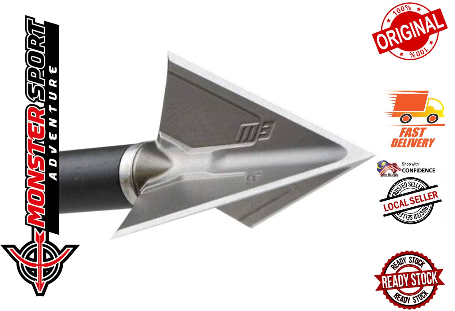 G5 Outdoors Archery Montec Broadhead 3 PK