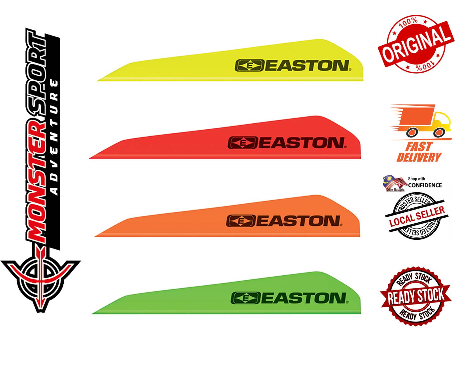 Easton Archery BTV 3" BTV Crossbow Vane 1pc