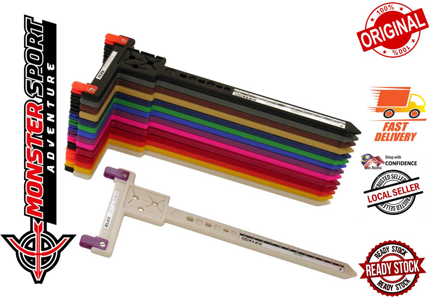 Flex Archery Bow Squares Gauges Multiflex Multi Tool