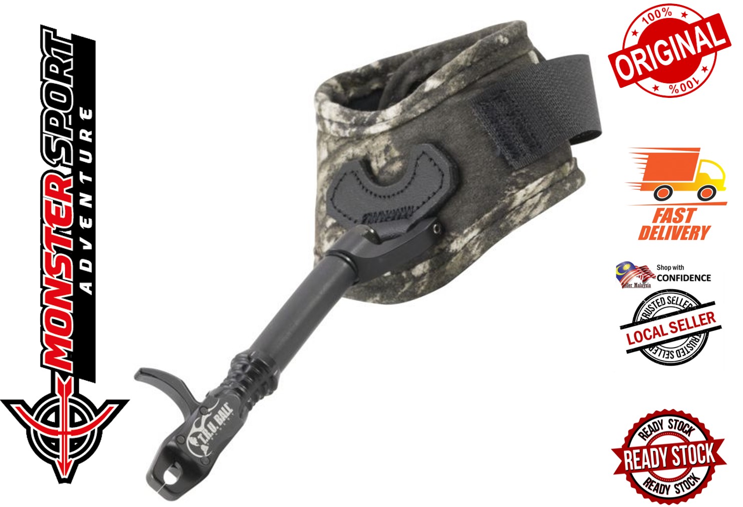 TRU Ball Archery Compound Bow Wrist Release Release Air Stinger XT