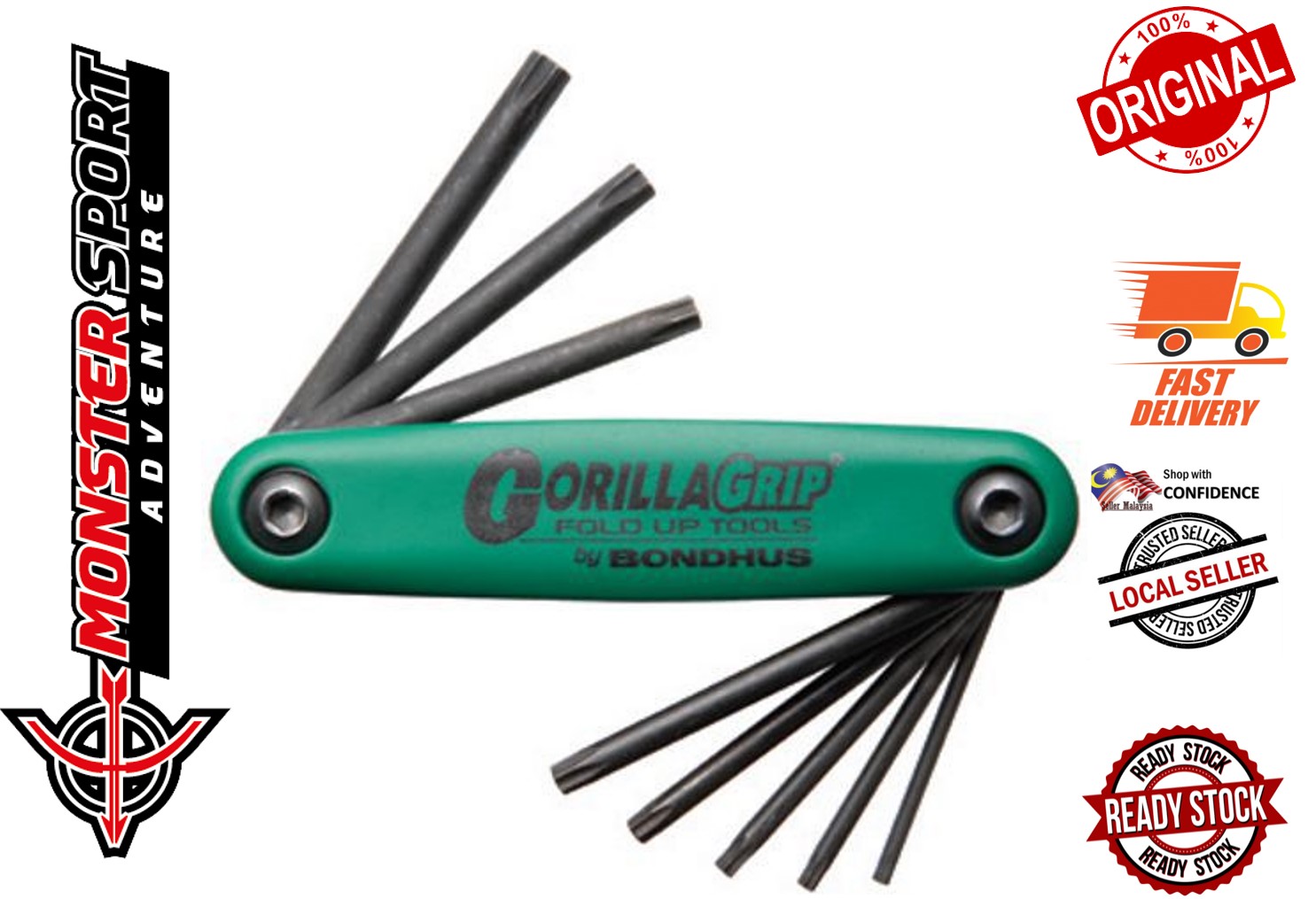 Bondhus Archery Allen key GorillaGrip Wrench and Torx Set Bow Tuning