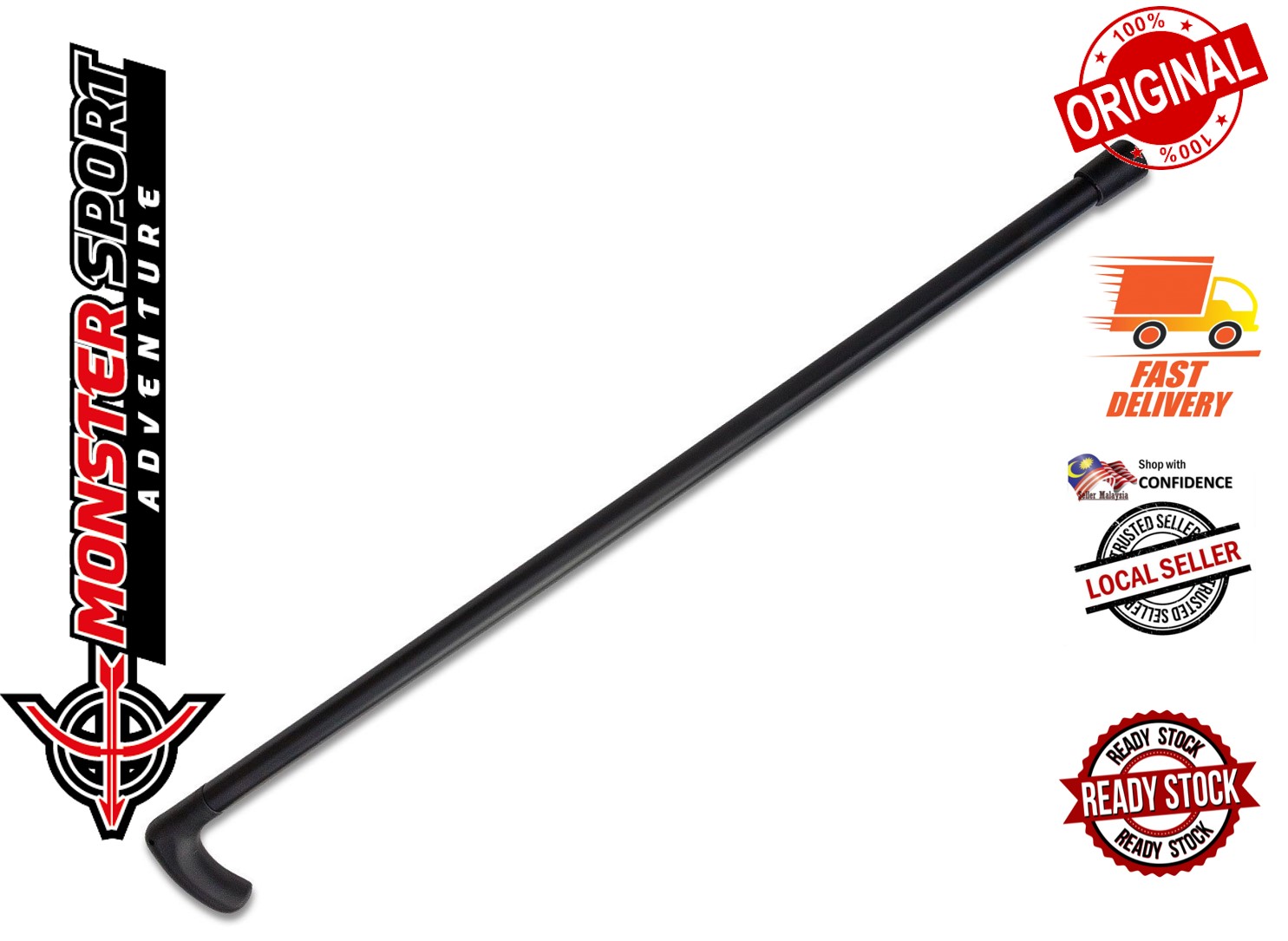 Cold Steel 91PBX Heavy Duty Cane 37.5" Overall, Black