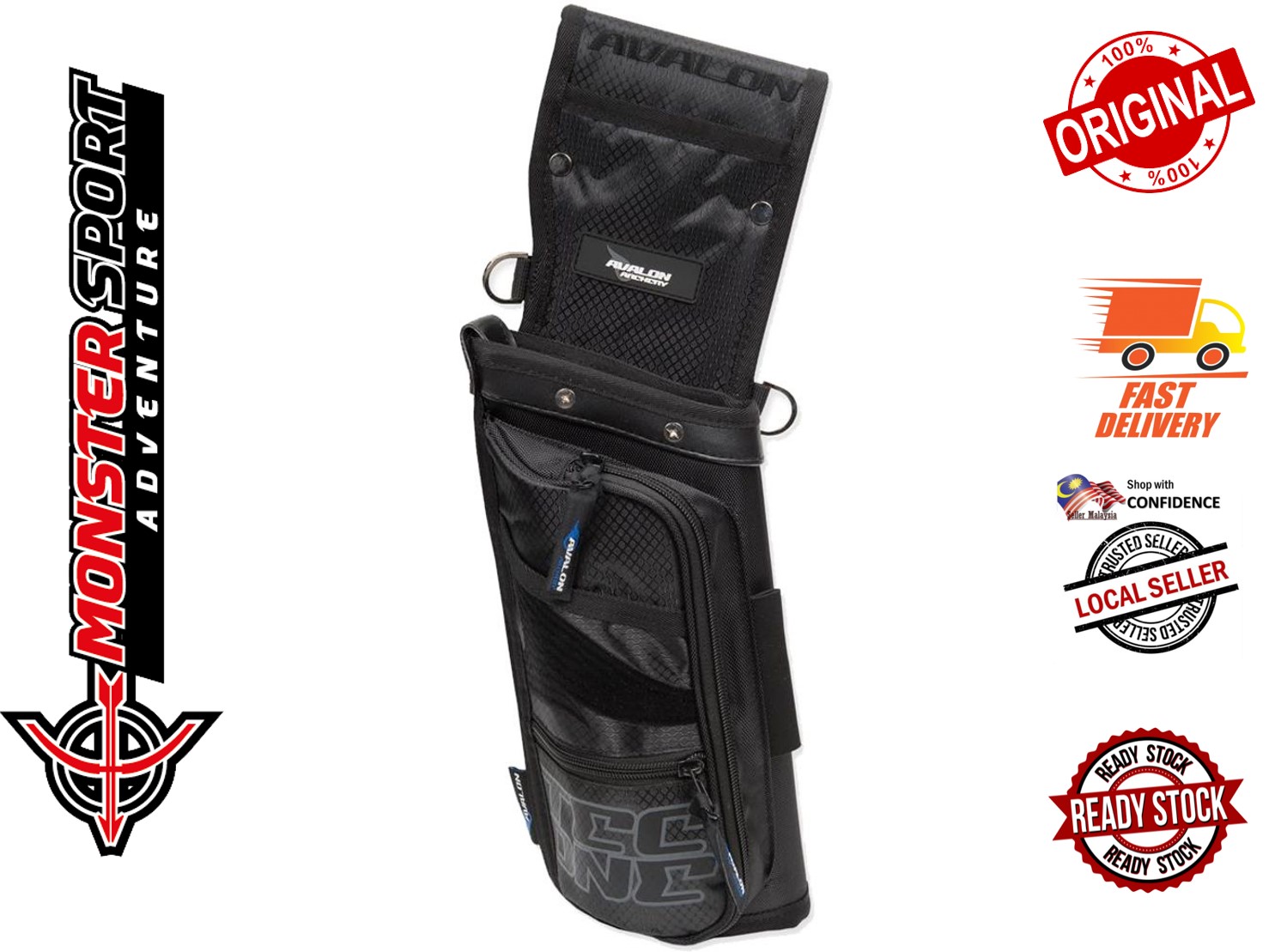 Avalon Archery Tec One FIELD Tournament Quiver 2021 with Belt Included