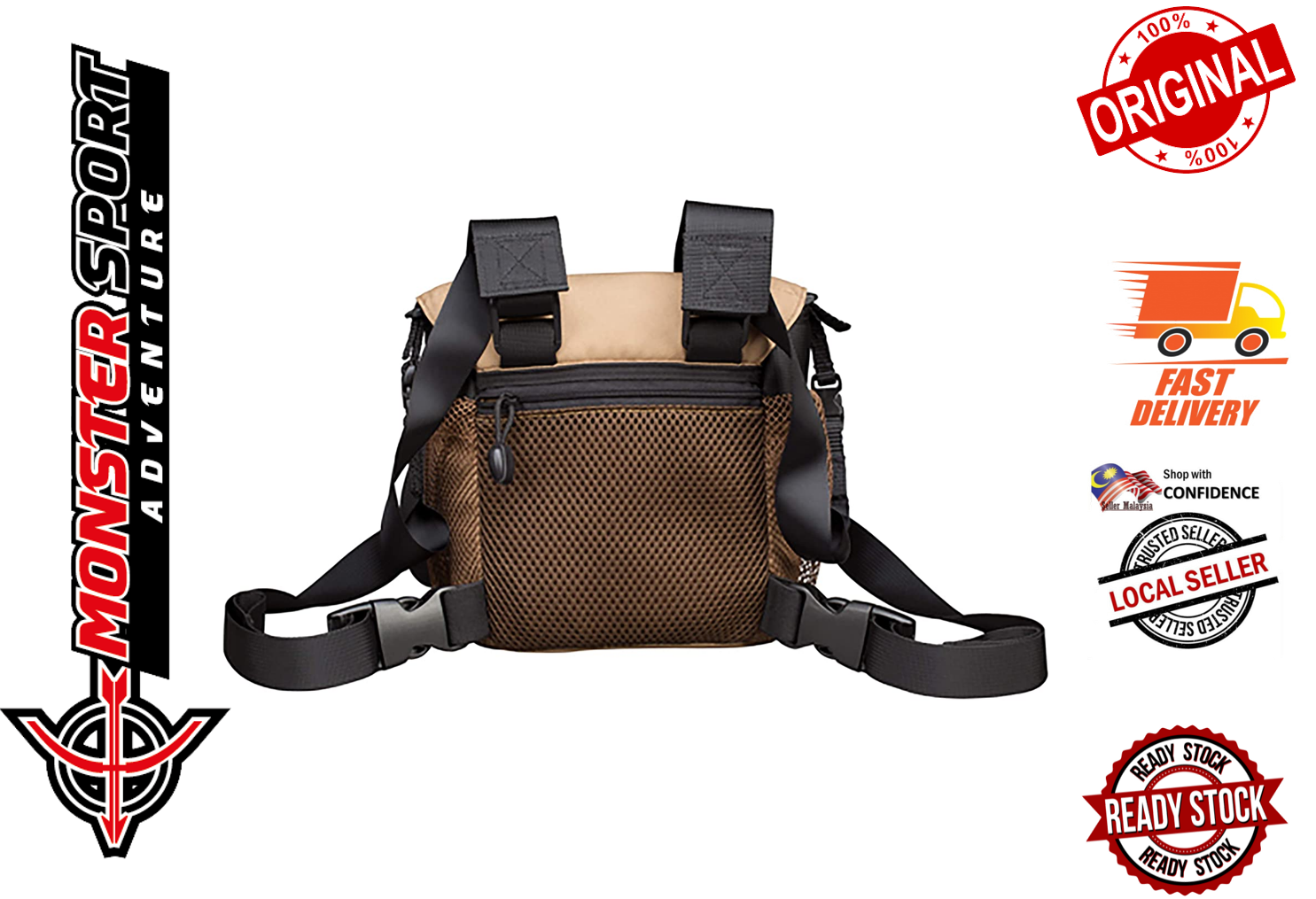 Vortex Optics Archery Glasspak Binocular Harness Hunting