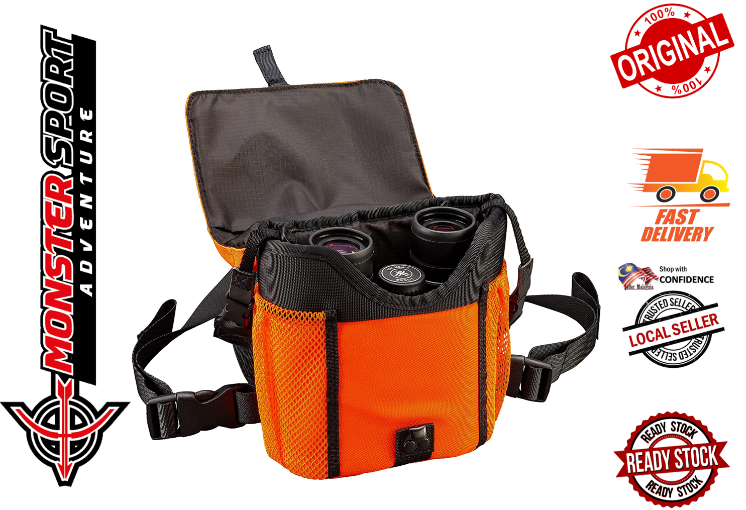 Vortex Optics Archery Glasspak Binocular Harness Hunting