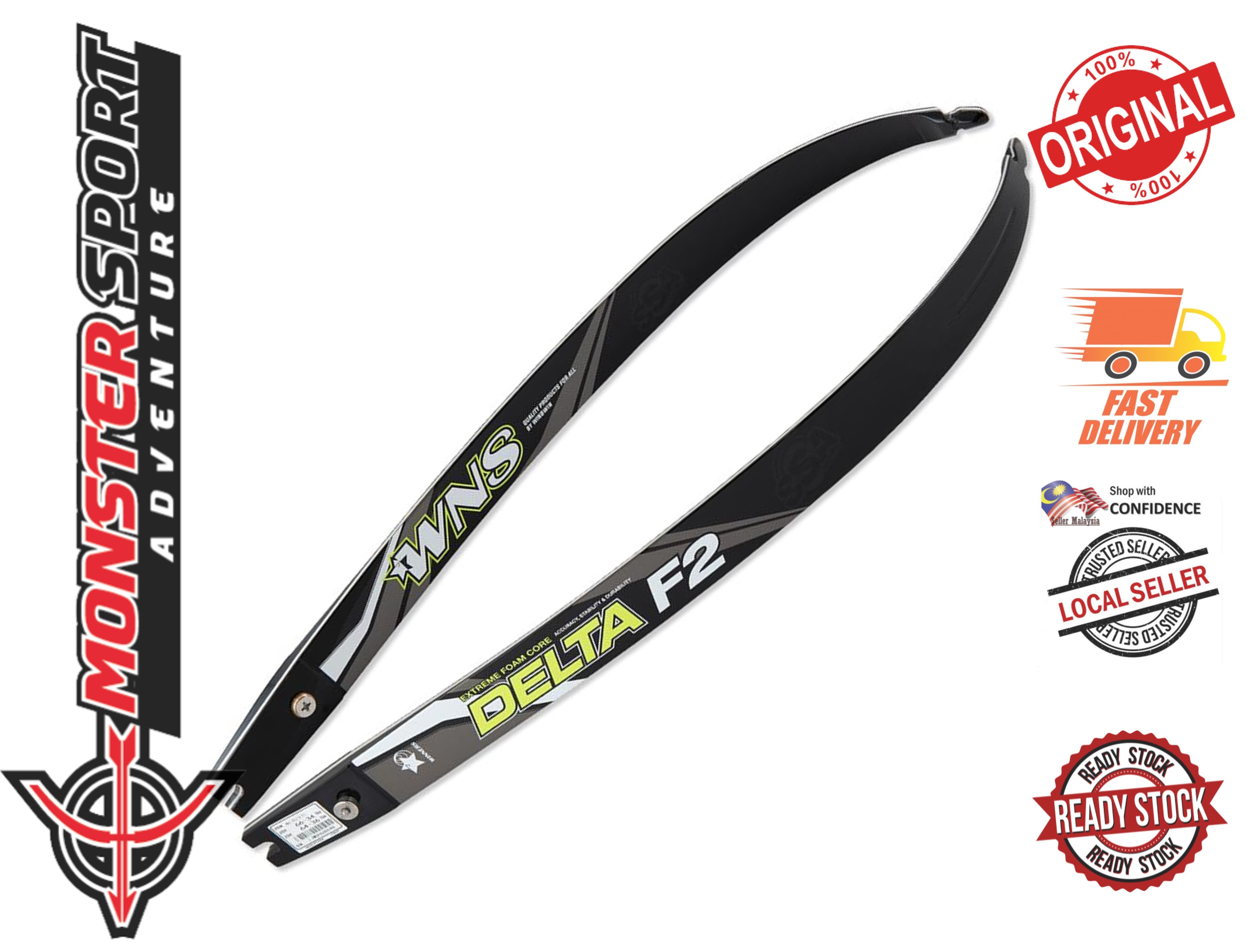 WNS Archery Fiber Foam Delta F2 ILF limbs