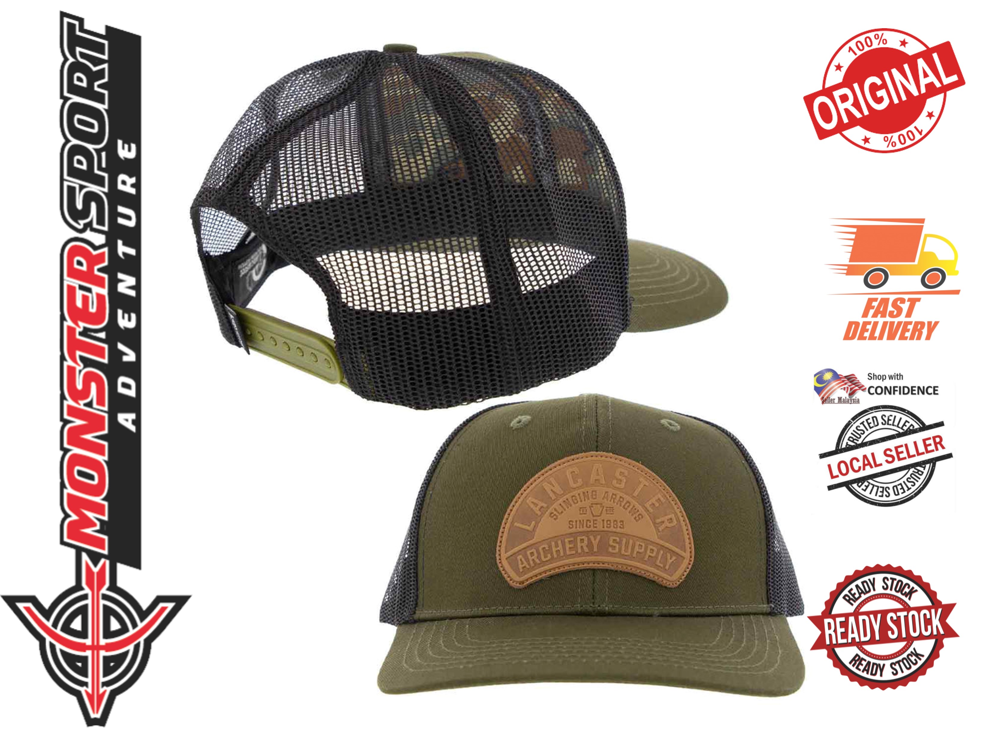 Lancaster Archery Supply LAS Slingin' Arrows Trucker Hat