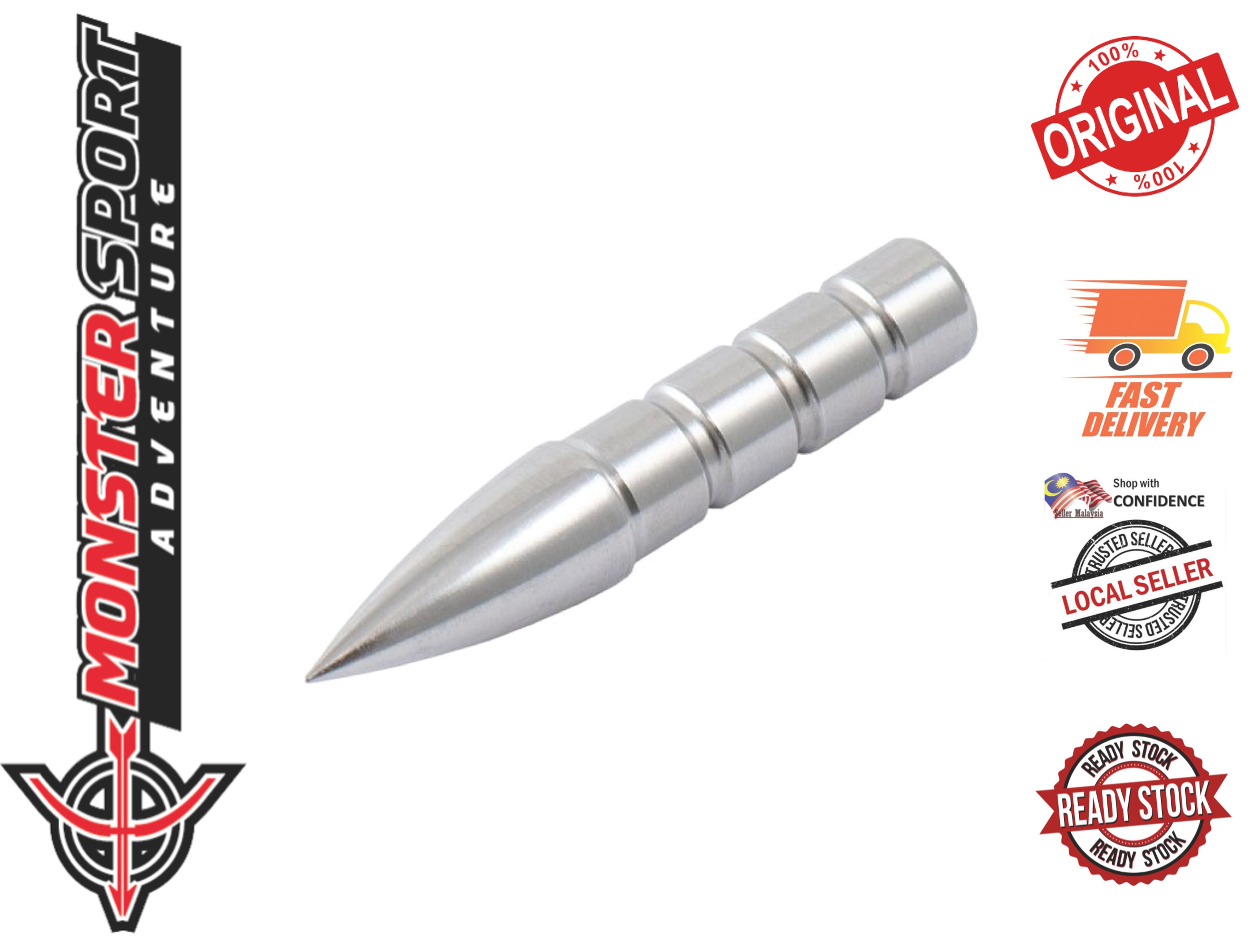 Skylon Archery Id 8.0mm Empros/Bruxx Glue-In Point Exceeds 9.4mm Wa Limit