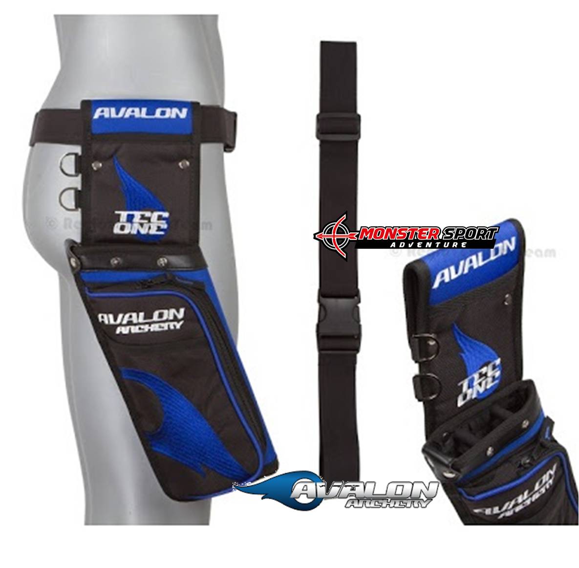 Avalon Archery Tec One Field Quiver - Belt Included