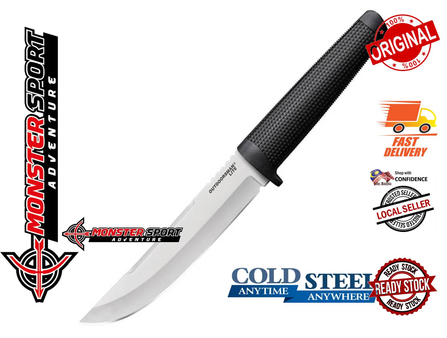 Cold Steel Outdoorsman Lite Fixed Blade Knife 20PH
