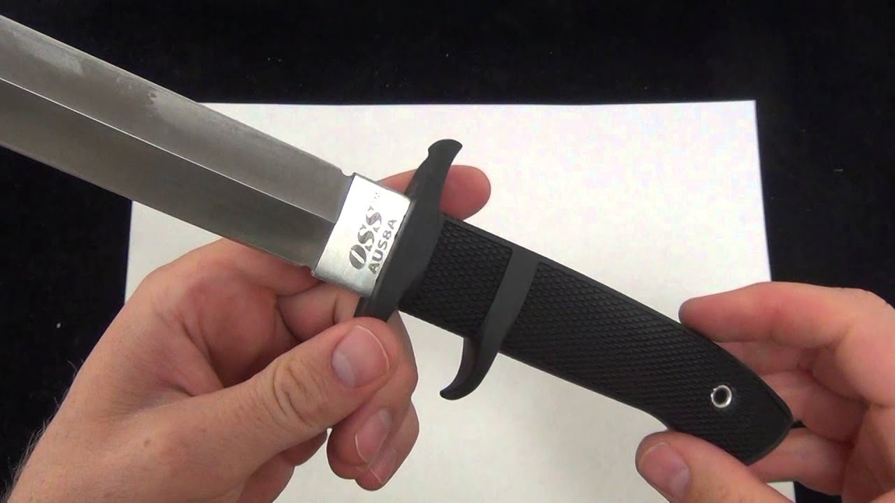 Cold Steel OSS Fighter Fixed Blade Knife 39LSSC