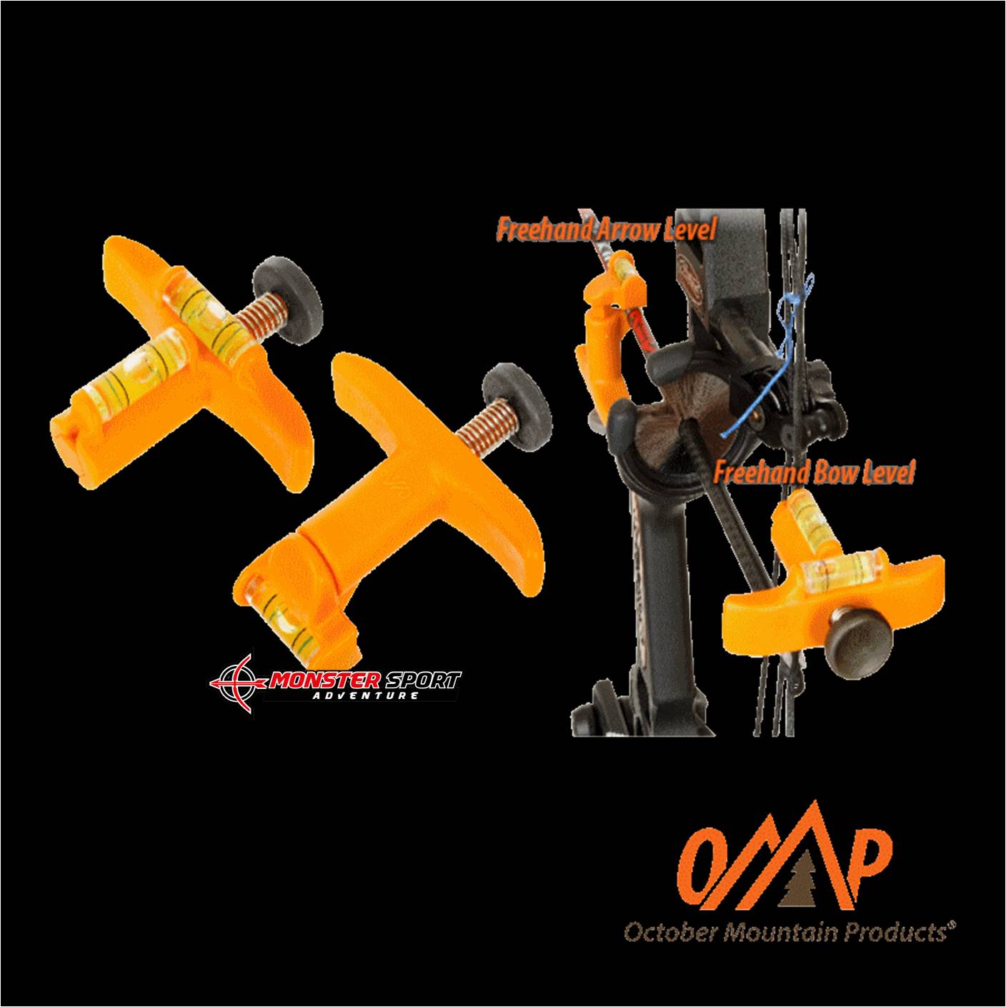 OMP Archery Freehand Bow & Arrow Alignment and Leveling Kit