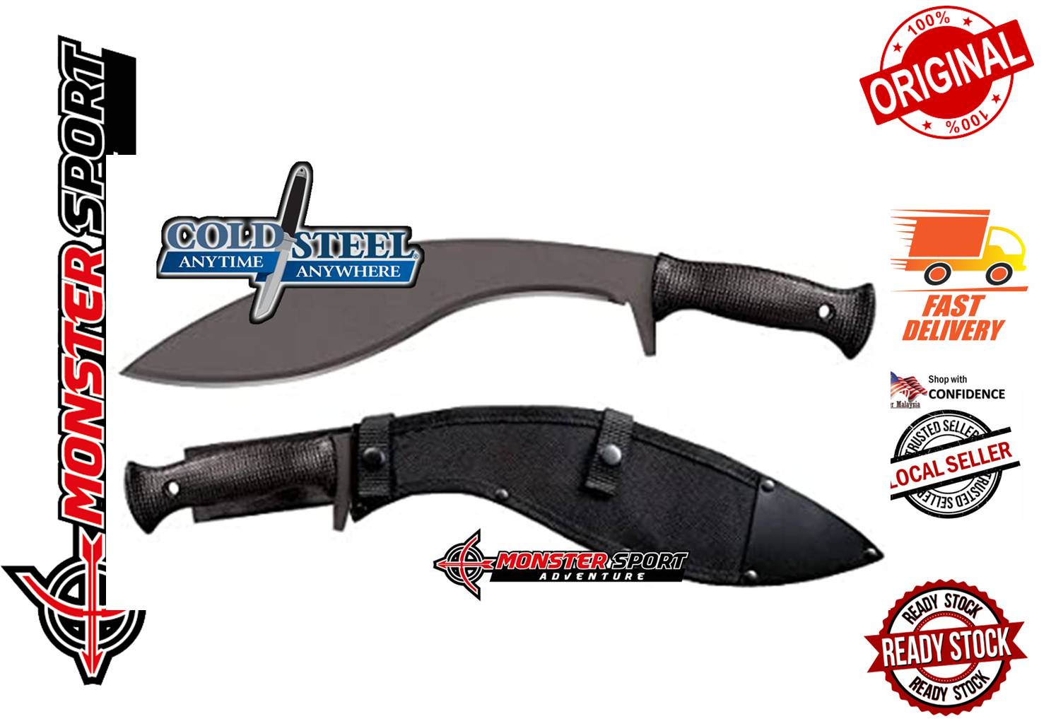 Cold Steel Machete Kukri Plus CS97KMPS