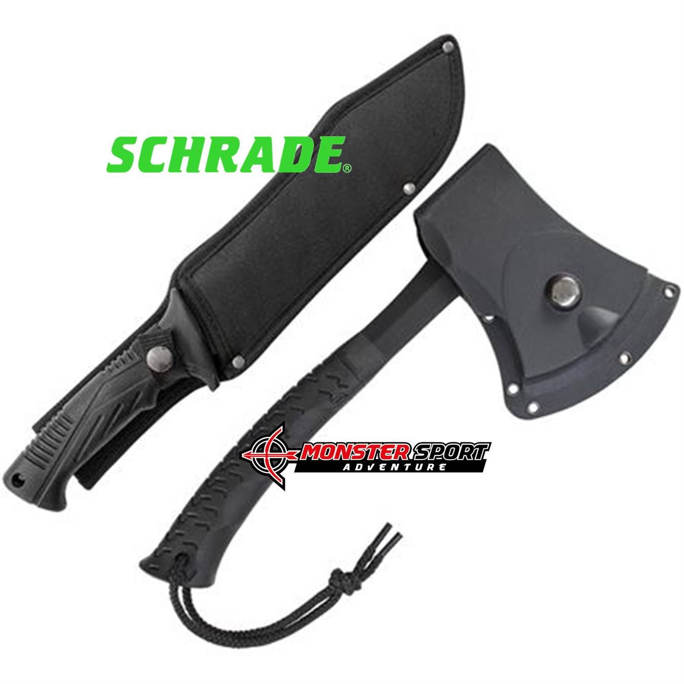 Schrade Machete & Hatchet Combo Set SCHCOM6